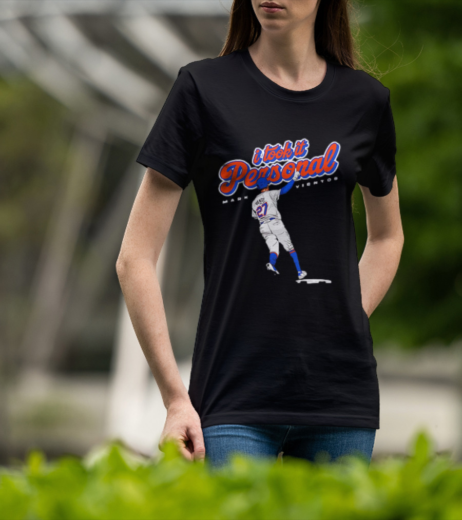 Mark Vientos I Took It Personal New York Mets Vintage T-Shirt
