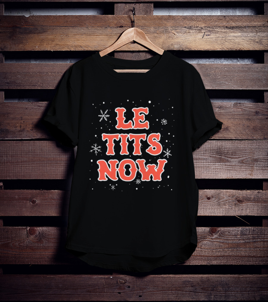 New York Mets Christmas Let It Snow T-Shirt