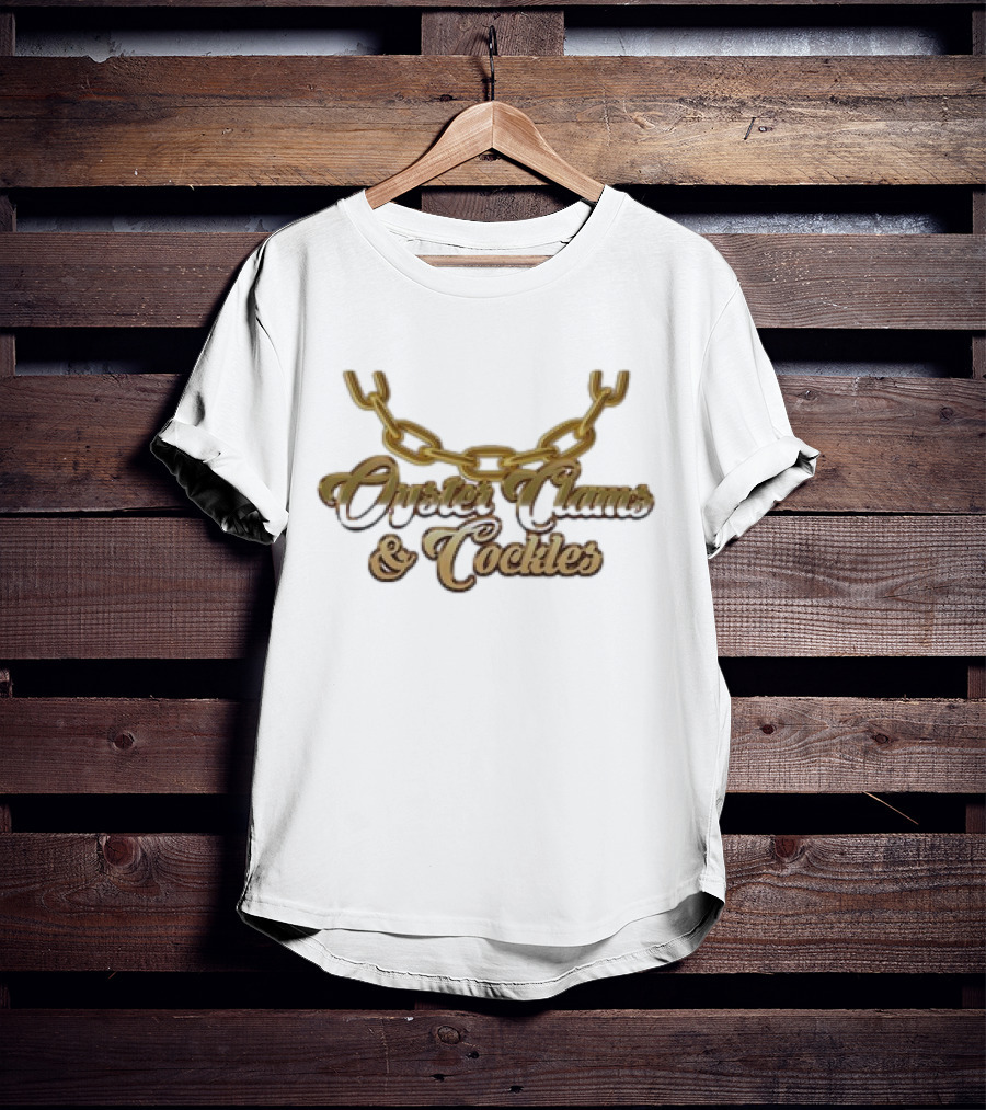 New York Yankees Oyster Clams And Cockles Chain T-Shirt