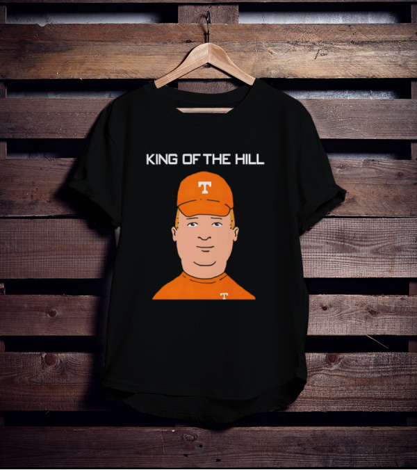 Tennessee Volunteers King Of The Hill T Logo Cartoon T-Shirt