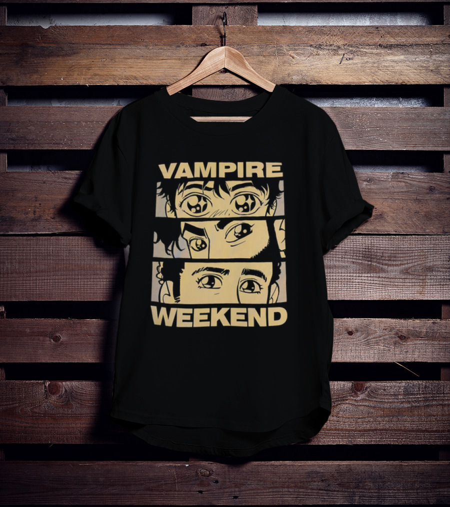 Vampire Weekend Anime Style Eyes T-Shirt