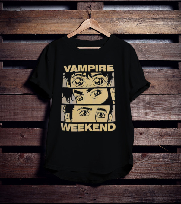 Vampire Weekend Anime Style Eyes T-Shirt