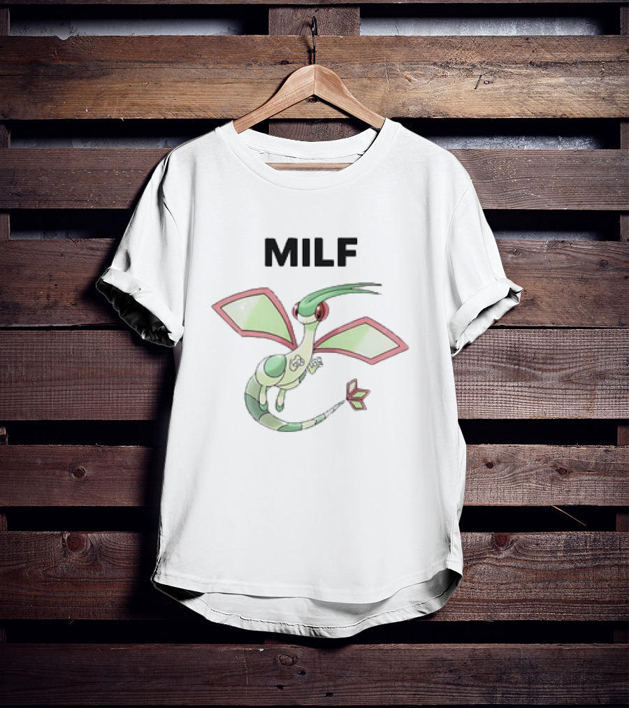 MILF Flygon Pokemon Anime Cartoon T-Shirt