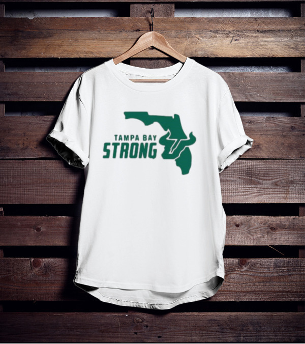 Tampa Bay Strong South Florida Bulls Hurricane Relief T-Shirt