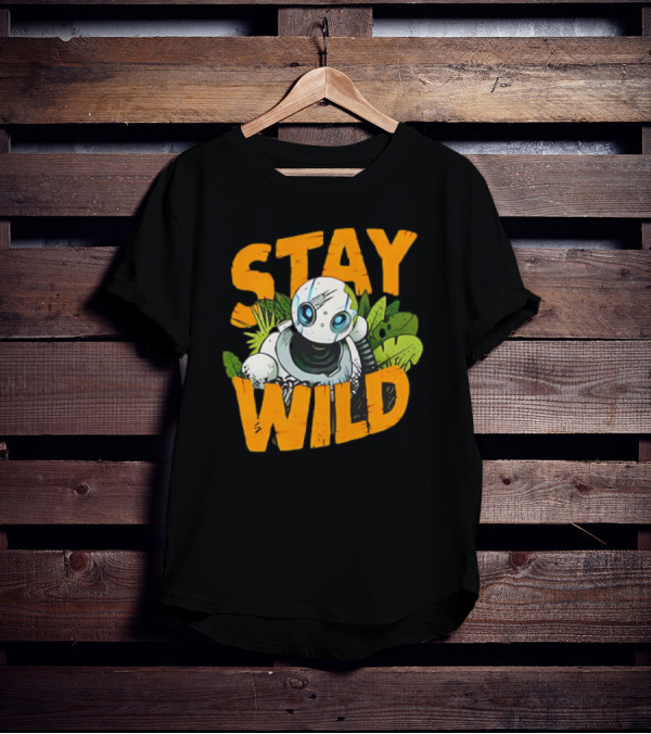 Stay Wild Roz The Wild Robot Jungle Adventure T-Shirt