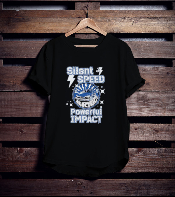 Silent Speed Electric Powerful Impact Car Driver T-Shirt