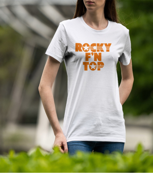 Tennessee Volunteers Basketball Rocky F’n Top Star Stripes T-Shirt