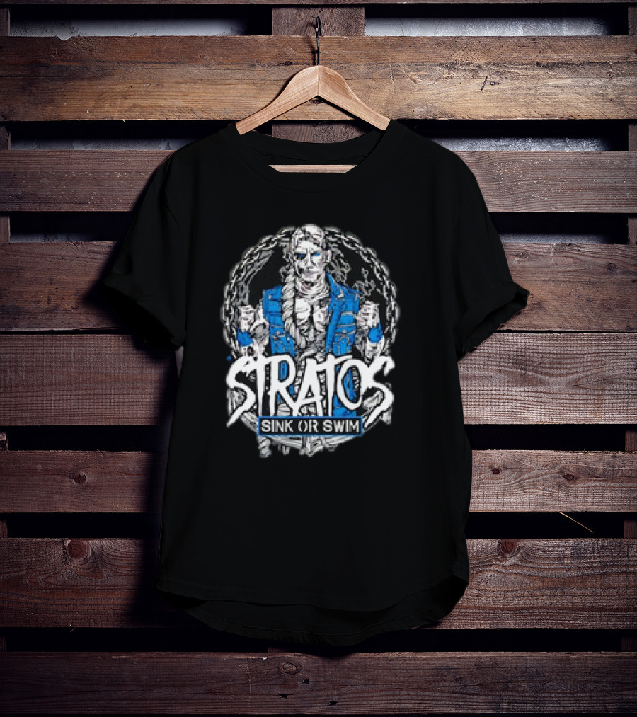 Stratos Sink Or Swim Zombified Horror Danny T-Shirt