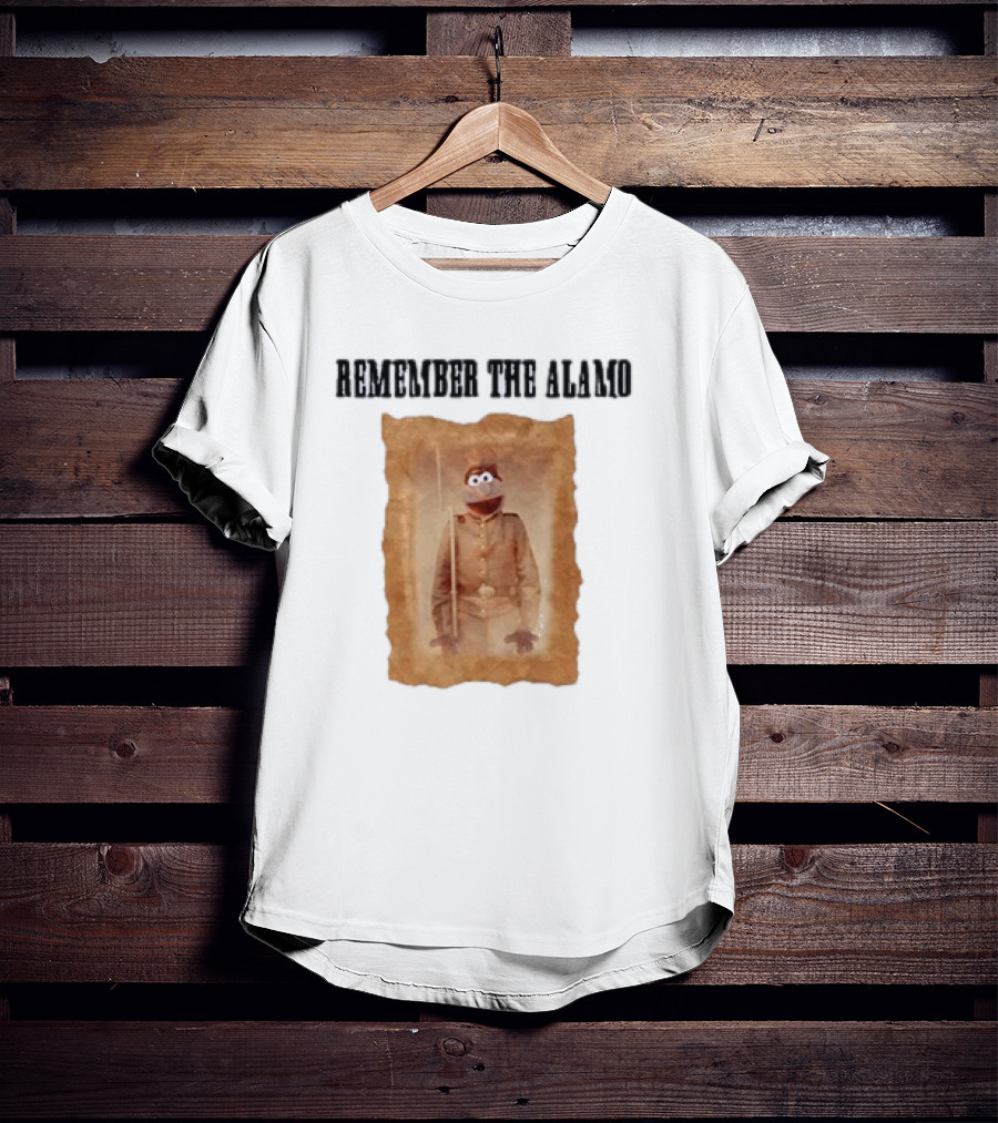 Remember The Alamo Funny Puppet T-Shirt