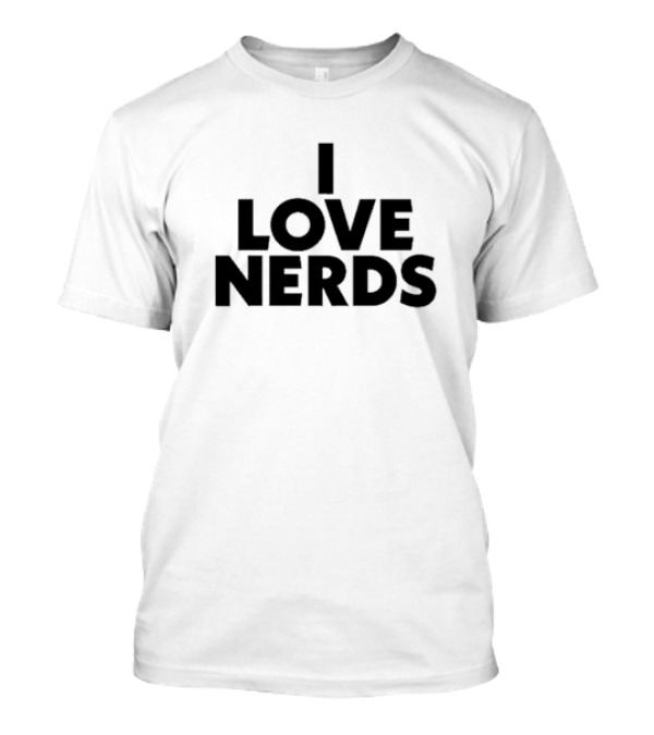 I Love Nerds Kim Kardashian Wearing T-Shirt