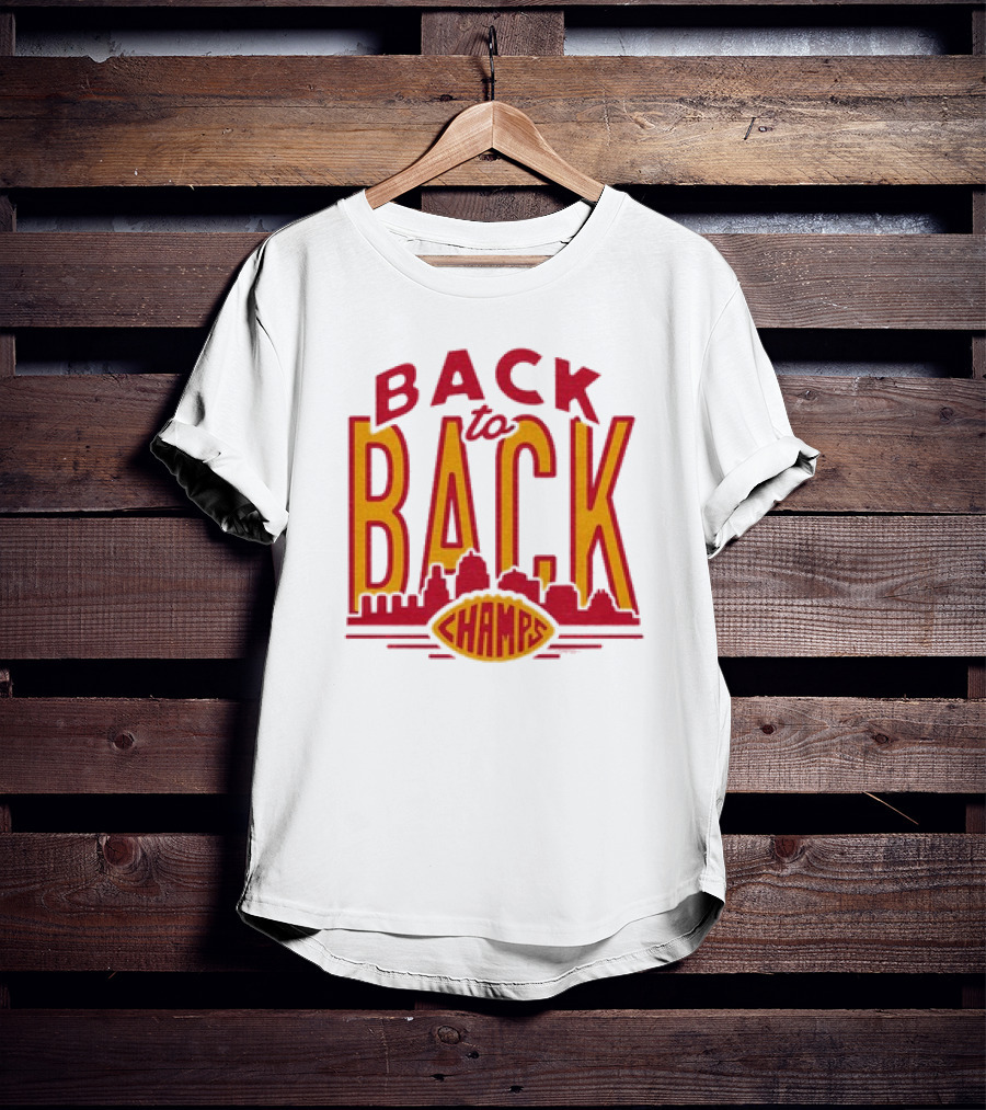 Kansas City Chiefs Back To Back Champs Ronald McDonald Back To Back Champs T-Shirt