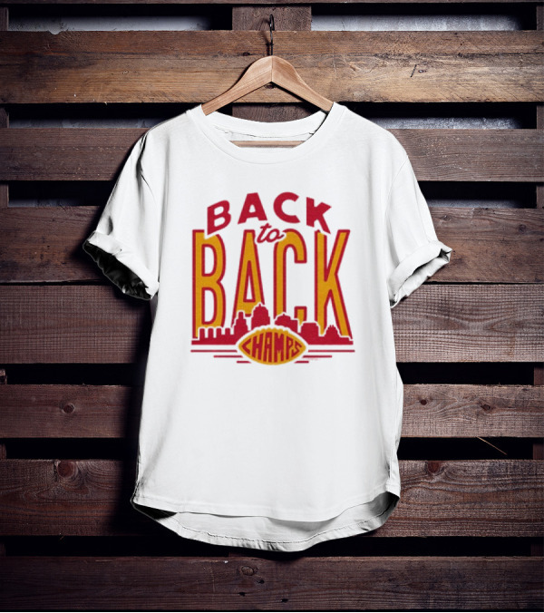 Kansas City Chiefs Back To Back Champs Ronald McDonald Back To Back Champs T-Shirt