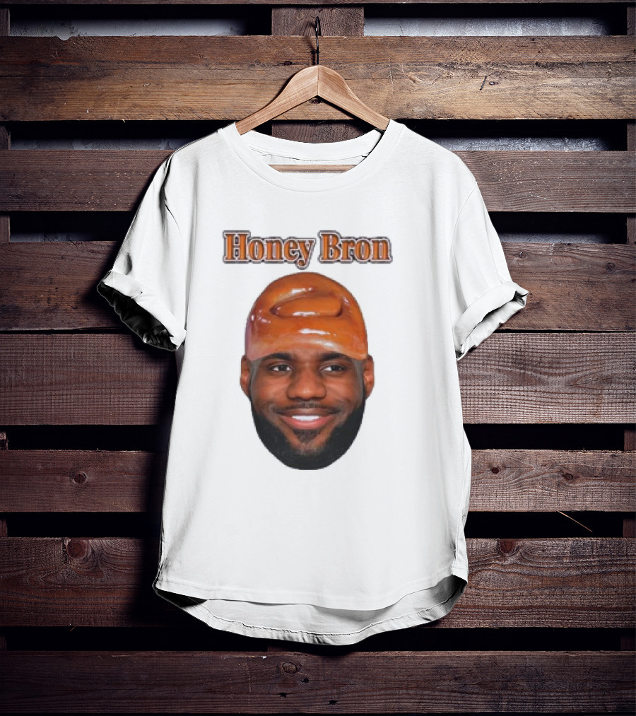 Honey Bron Lebron James Honey Brown Face T-Shirt