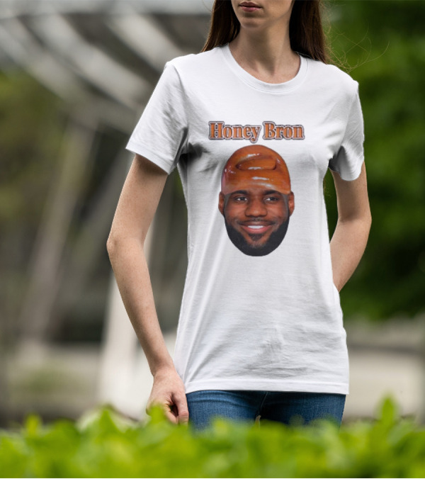 Honey Bron Lebron James Honey Brown Face T-Shirt