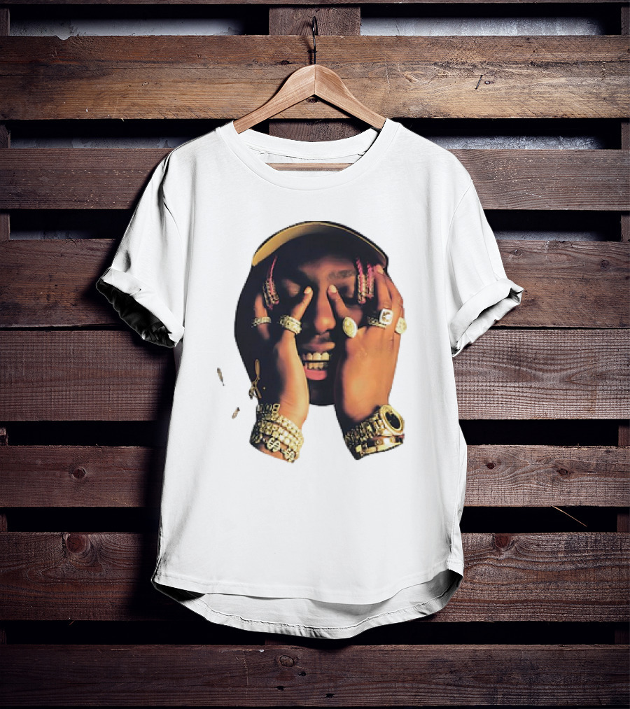 Lil Yachty Rap Hip Hop Jewelry Face Expression T-Shirt
