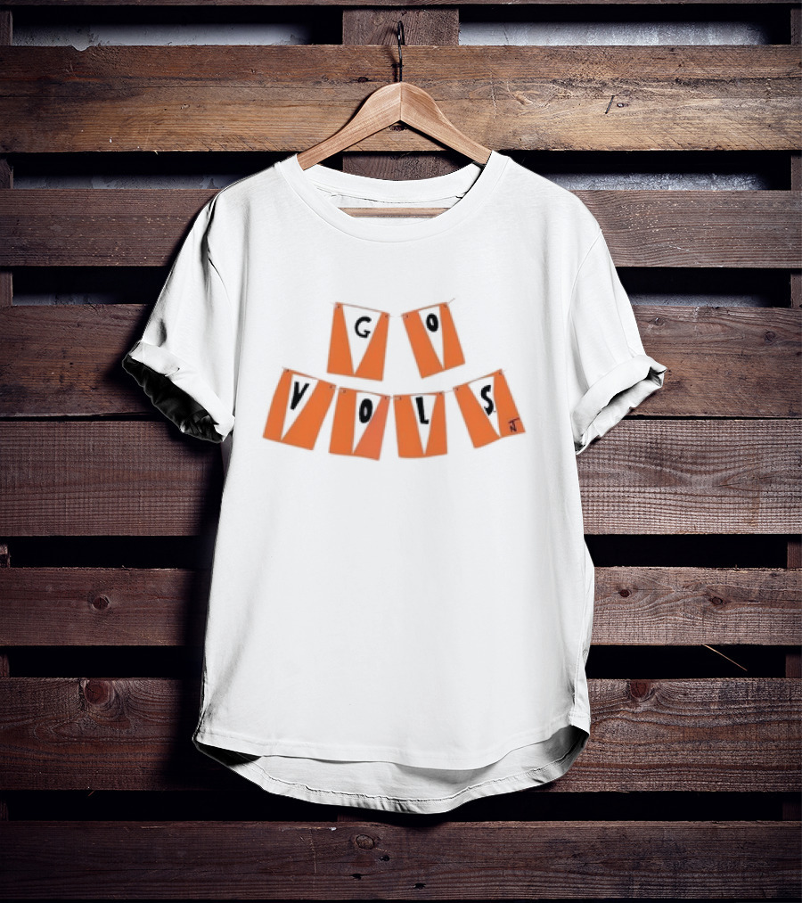 Nolan Turner Go Vols Orange Pennant Banner T-Shirt