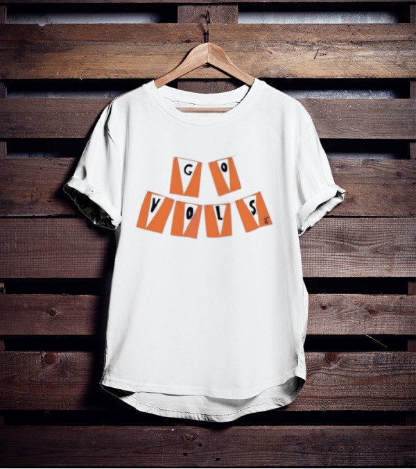 Nolan Turner Go Vols Orange Pennant Banner T-Shirt