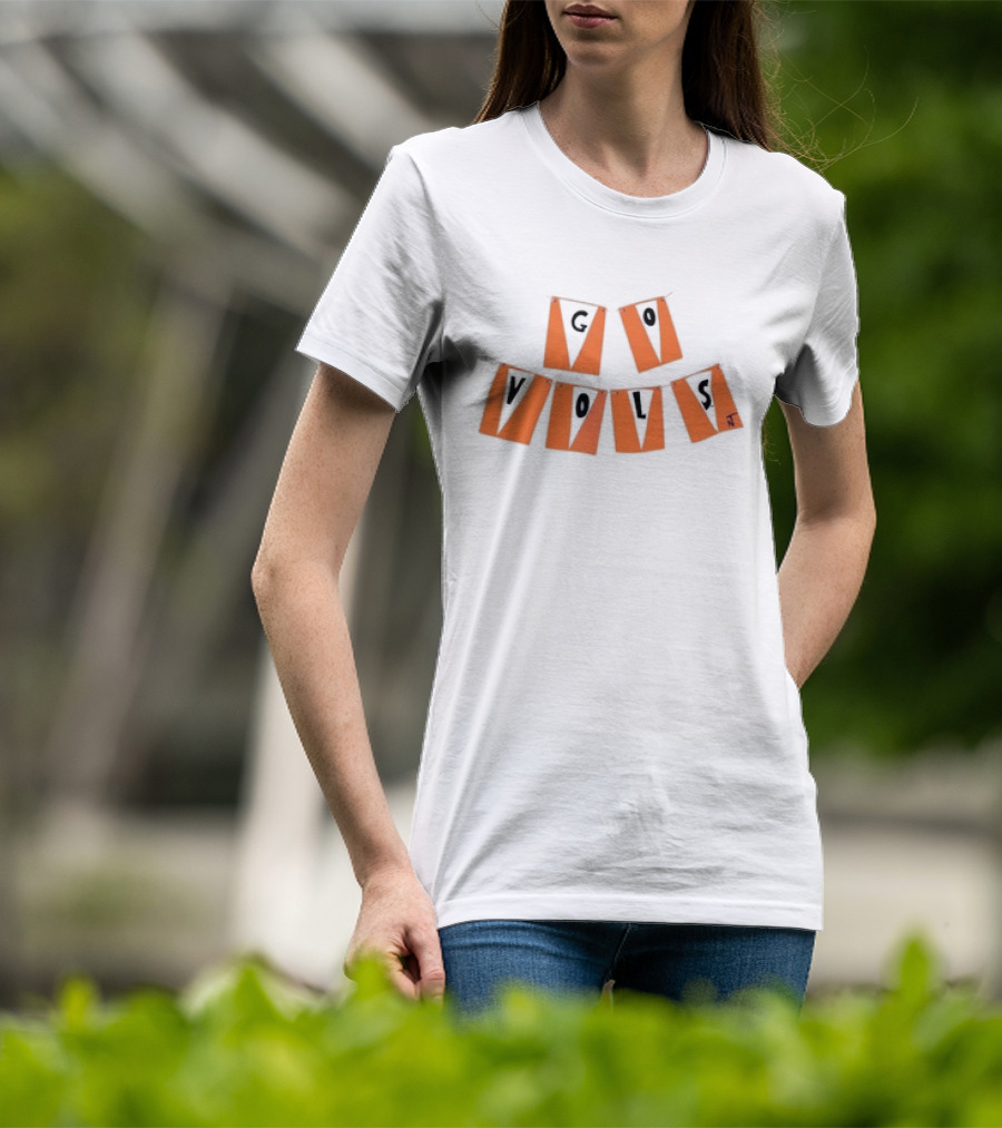Nolan Turner Go Vols Orange Pennant Banner T-Shirt