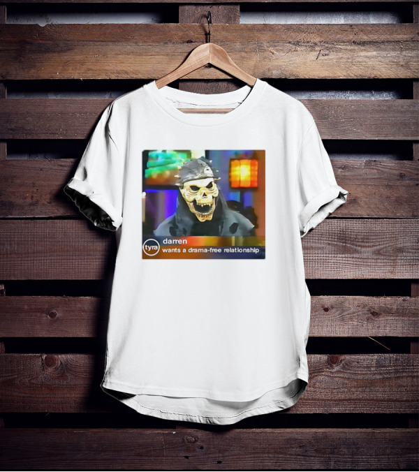 Tyra Darren Wants A Drama-Free Relationship Skeleton Mask T-Shirt