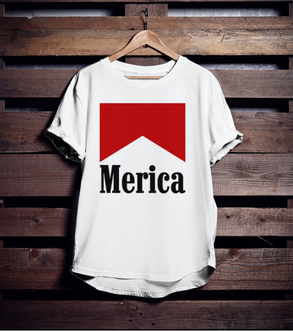 Merica Red Chevron T-Shirt