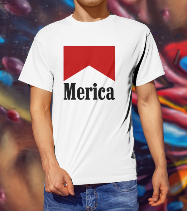Merica Red Chevron T-Shirt