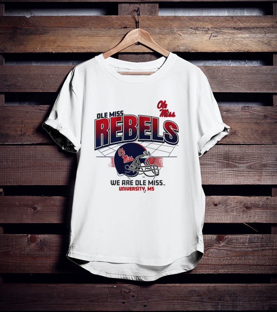 Ole Miss Rebels Football Helmet We Are Ole Miss University MS T-Shirt