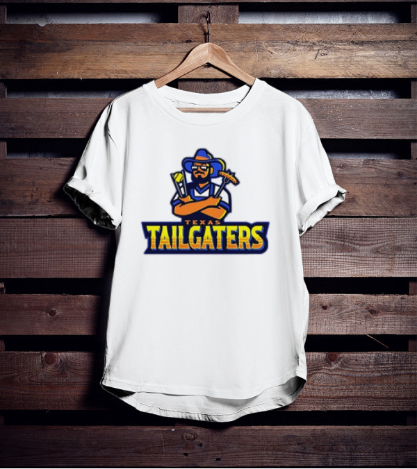 Texas Tailgaters Cartoon Logo Savannah Bananas T-Shirt