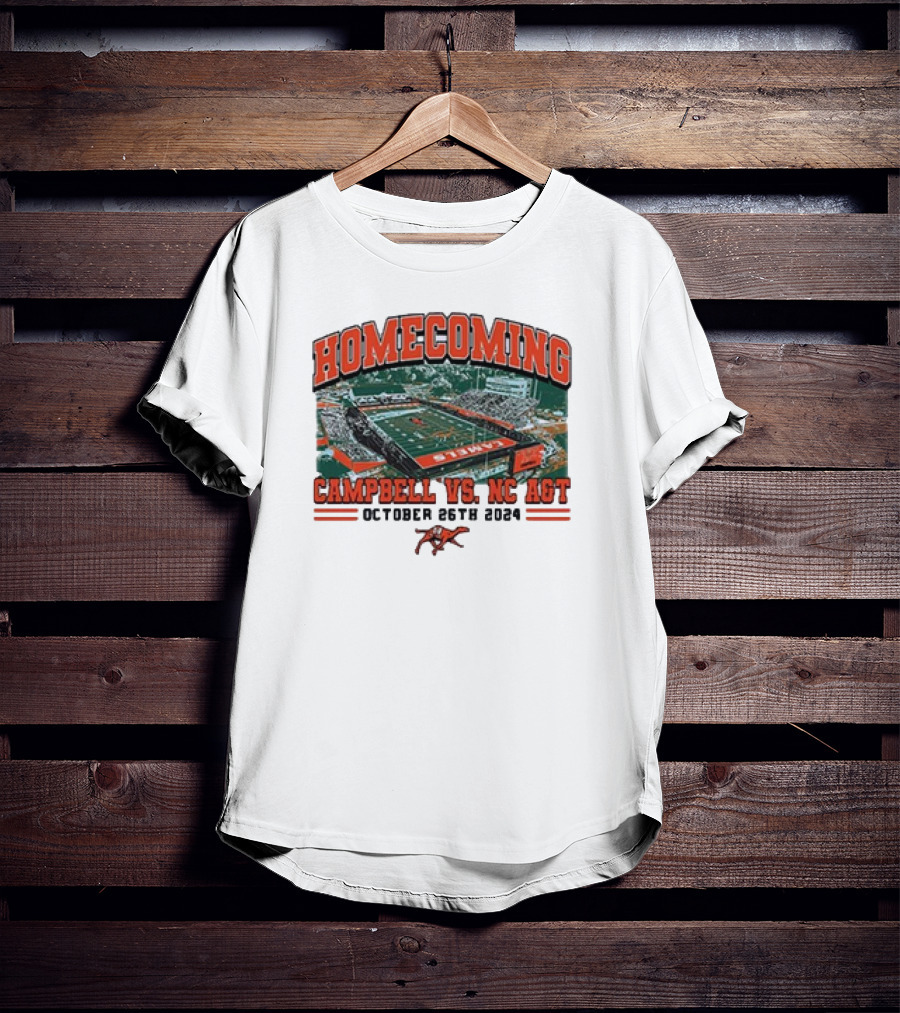 Campbell Vs. NC A&T Homecoming October 26th, T-Shirt