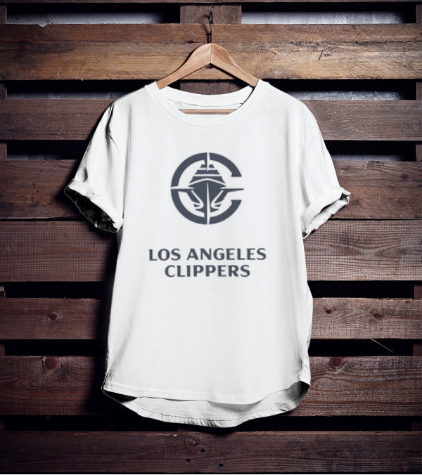 LOS ANGELES CLIPPERS C LOGO SHIP ELEMENTS T-Shirt