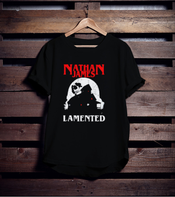 Nathan James Lamented Haunted Skull House T-Shirt