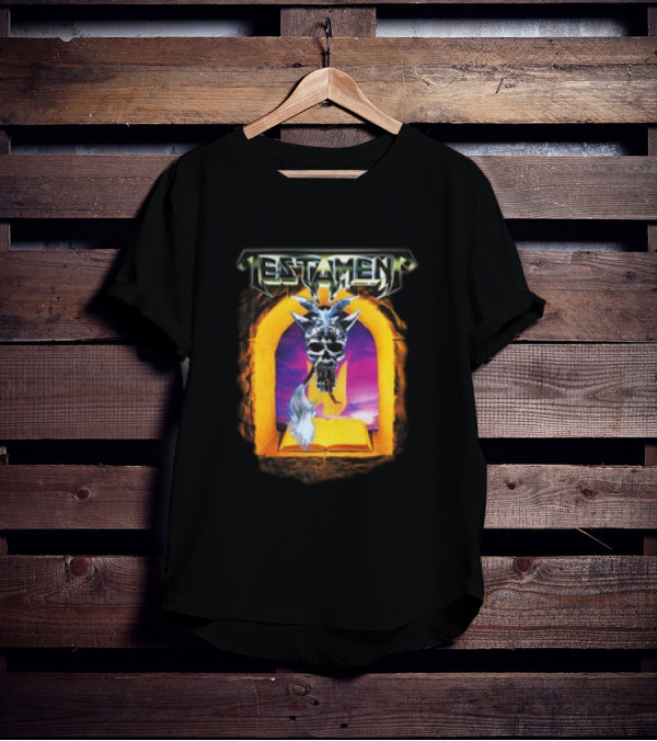 Testament The Legacy Skull Arch Iconic T-Shirt