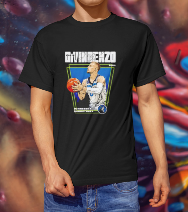 Donte DiVincenzo Minnesota Basketball Signature Player T-Shirt