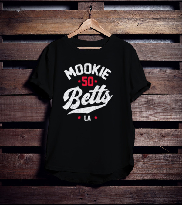 Mookie Betts 50 LA Dodgers T-Shirt