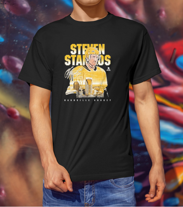 Steven Stamkos Nashville Hockey Landmark T-Shirt
