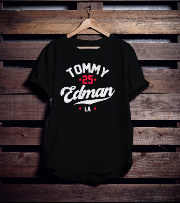 Tommy Edman 25 LA Los Angeles Dodgers T-Shirt