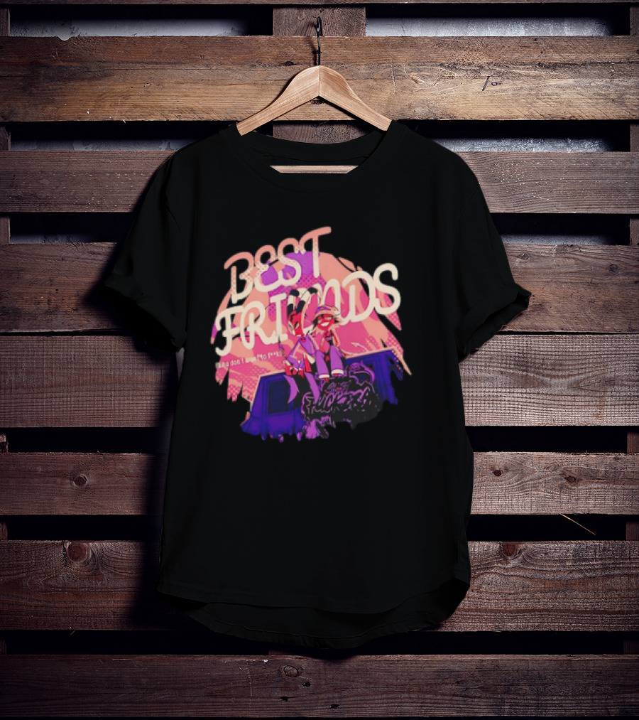 Best Friends Friday Night Funkin' Sharkrobot T-Shirt
