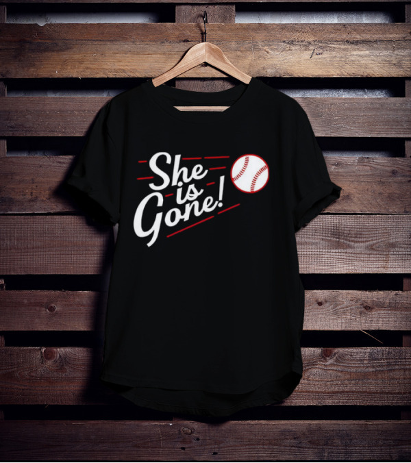 Los Angeles Dodgers Freddie Freeman She Is Gone Baseball T-Shirt