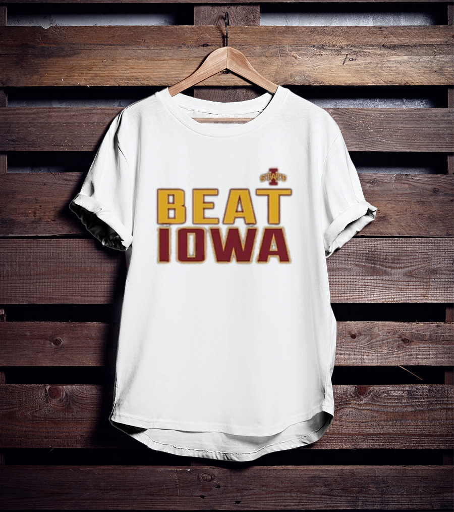 Beat Iowa State Cyclones Rivalry Hawkeyes T-Shirt