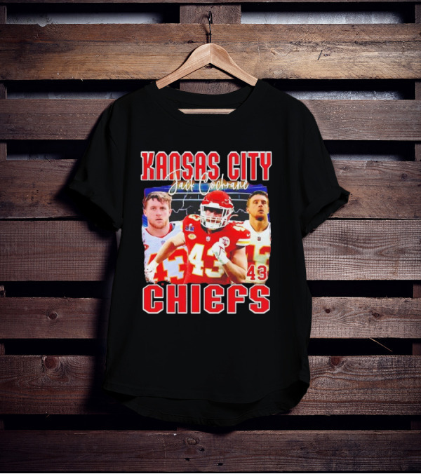 Kansas City Chiefs Jack Cochrane 43 Football T-Shirt