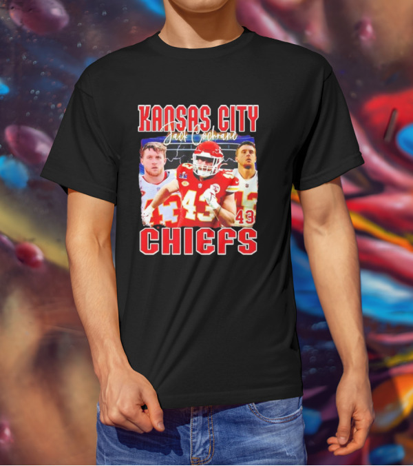 Kansas City Chiefs Jack Cochrane 43 Football T-Shirt