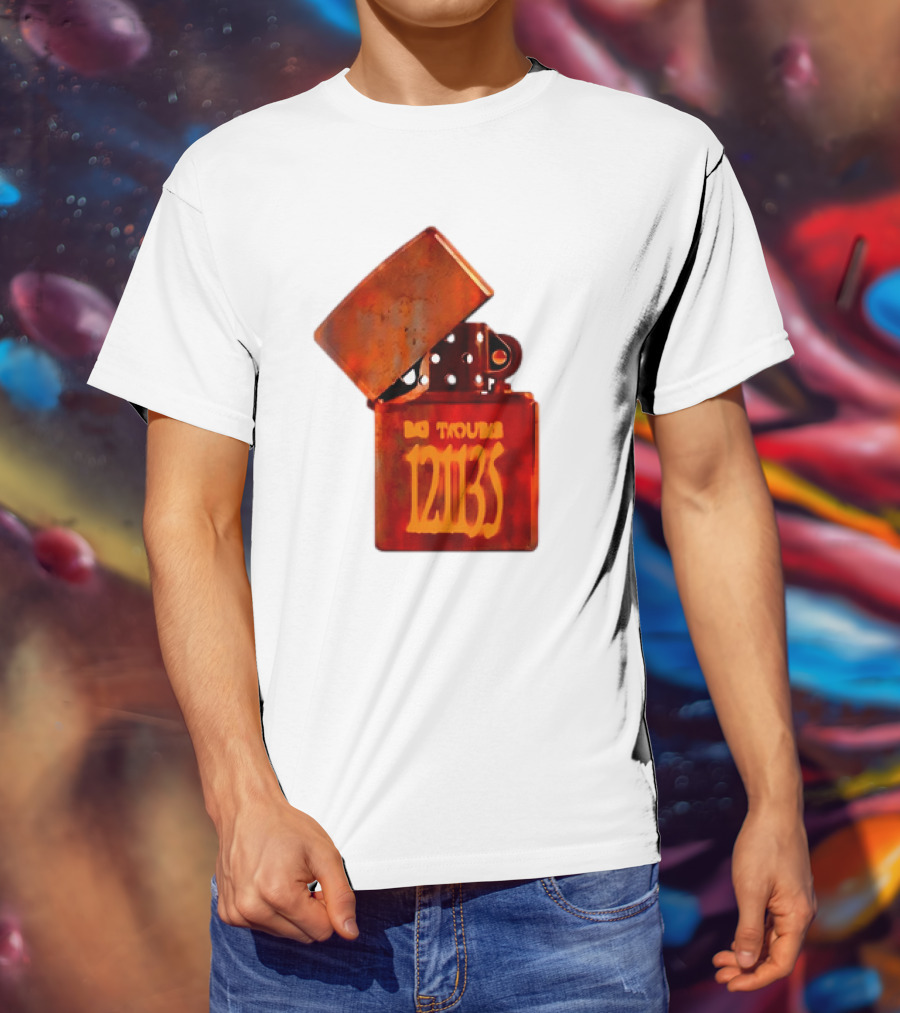 Big Trouble Retro Zippo 12113 T-Shirt
