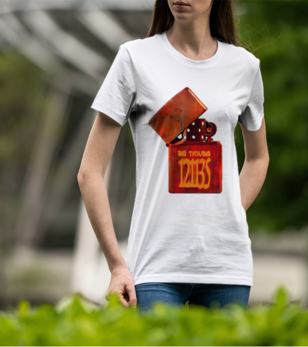 Big Trouble Retro Zippo 12113 T-Shirt