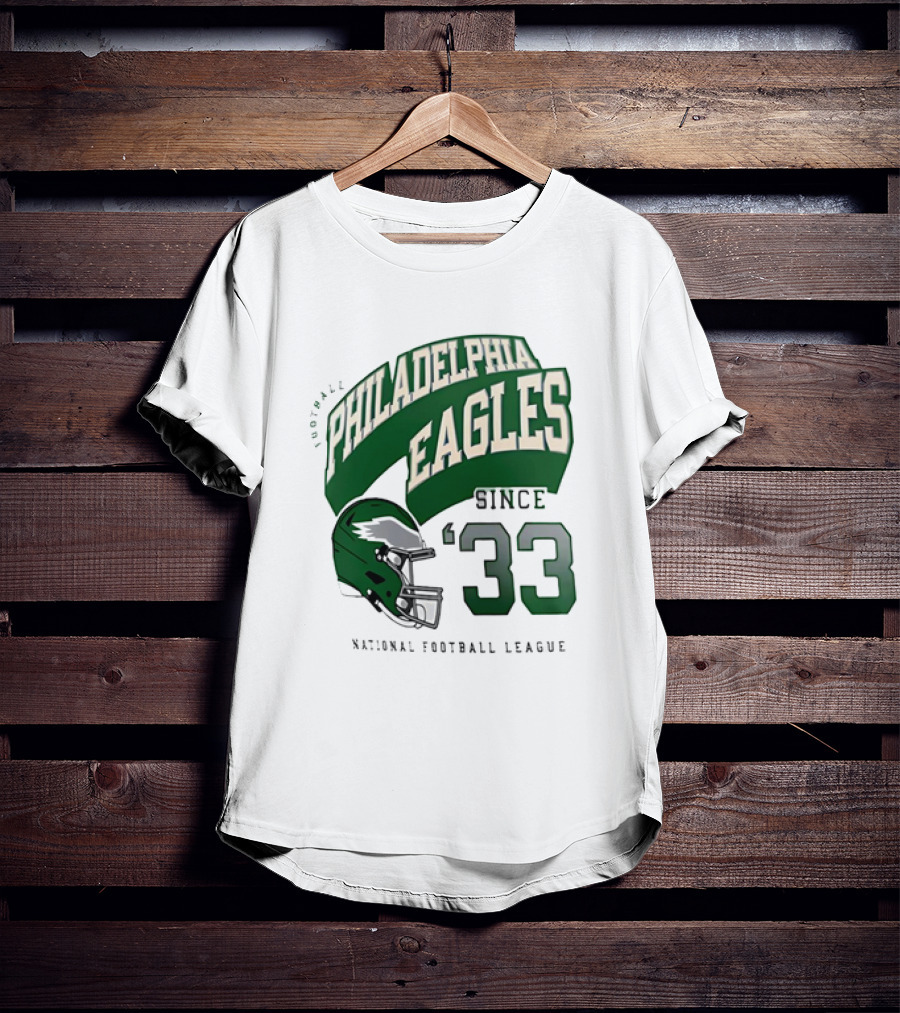 Philadelphia Eagles Football Since 1933 NFL National Football League T-Shirt