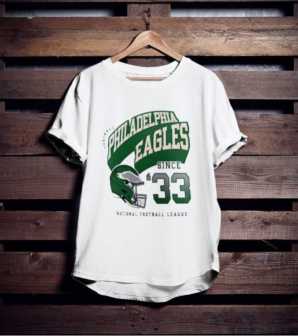 Philadelphia Eagles Football Since 1933 NFL National Football League T-Shirt