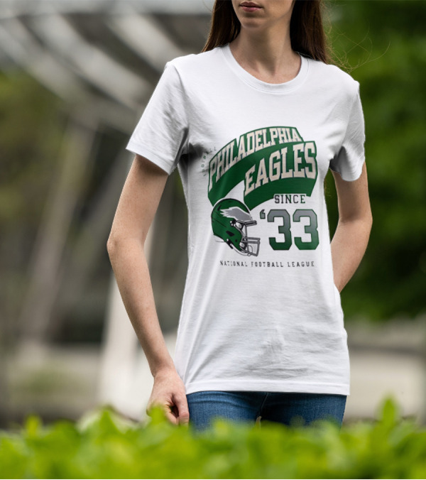 Philadelphia Eagles Football Since 1933 NFL National Football League T-Shirt