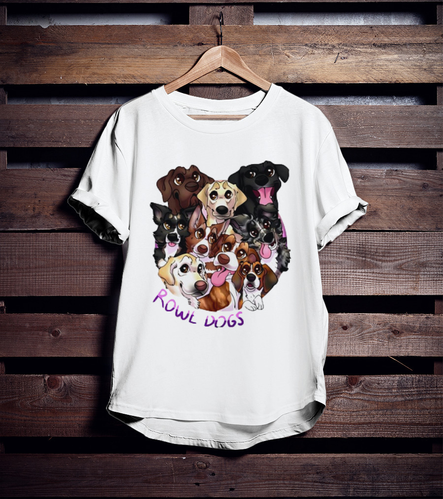Rowe Dogs Playful Pooches Classic T-Shirt