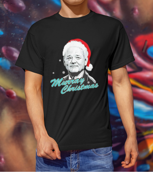 Murray Christmas Santa Hat Festive Holiday T-Shirt