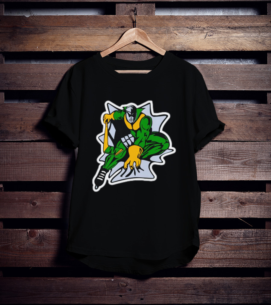 Spider Knight Hockey Sublimated Toddler Jersey Green And Yellow T-Shirt