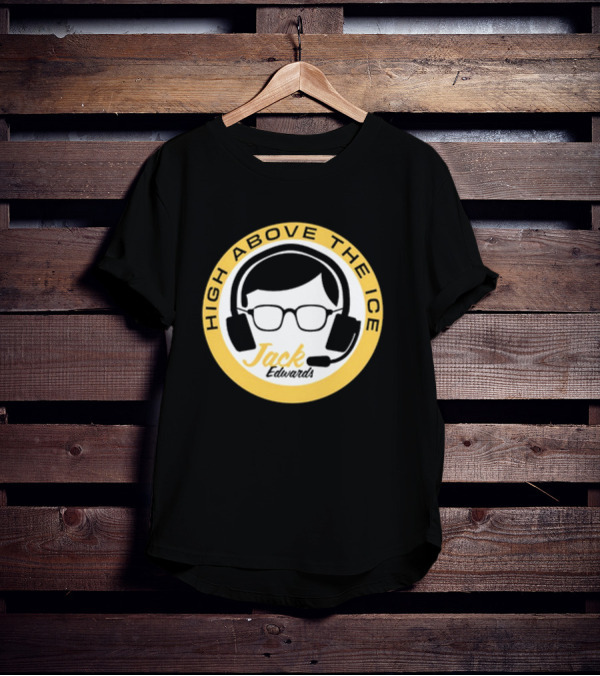 Boston Bruins High Above The Ice Jack Edwards T-Shirt