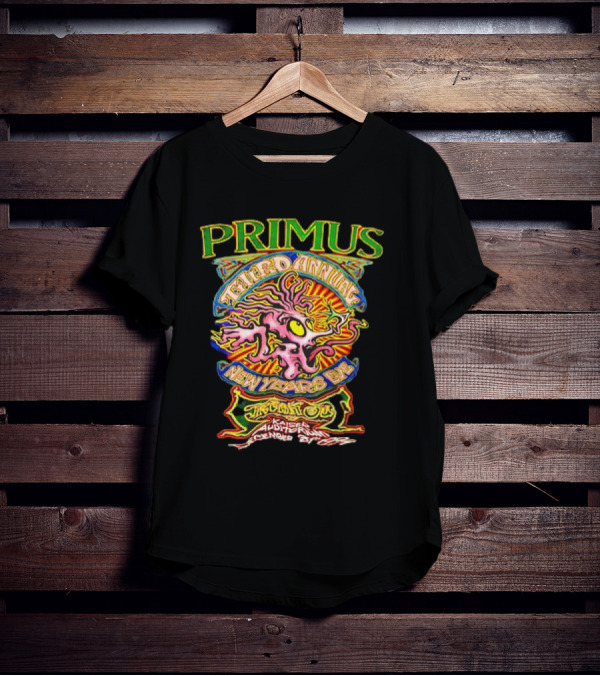 Primus Third Annual New Years Eve Freak Out Kaiser Auditorium Oakland 1996 T-Shirt